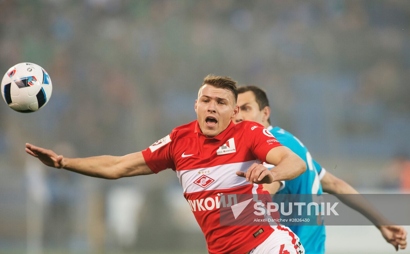 Russian Football Premier League. Zenit vs. Spartak