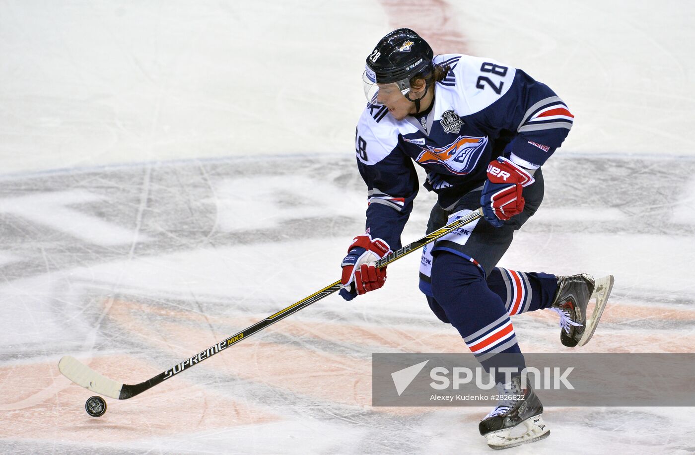 Kontinental Hockey League. Metallurg Magnitogorsk vs. CSKA