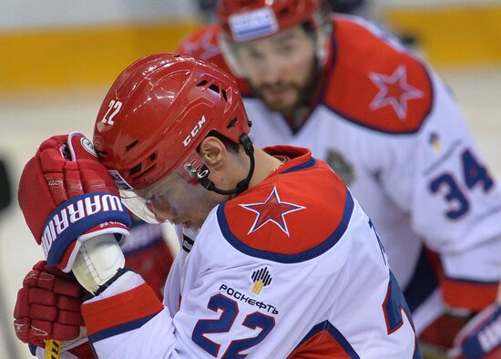 Kontinental Hockey League. Metallurg Magnitogorsk vs. CSKA