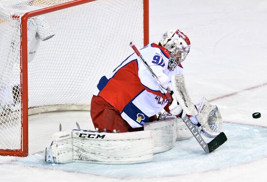 Kontinental Hockey League. Metallurg Magnitogorsk vs. CSKA