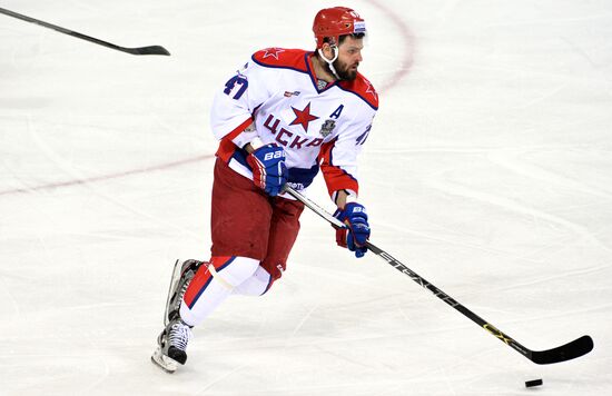 Kontinental Hockey League. Metallurg Magnitogorsk vs. CSKA