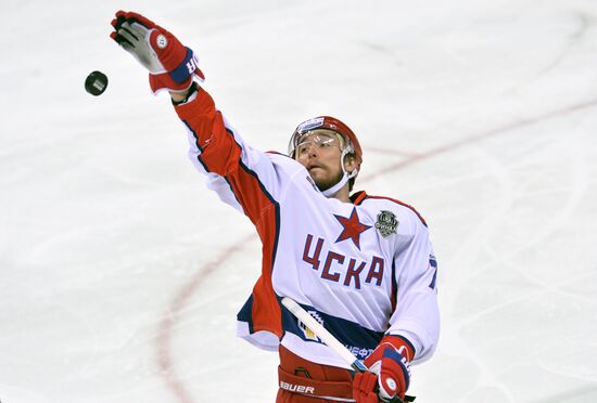 Kontinental Hockey League. Metallurg Magnitogorsk vs. CSKA