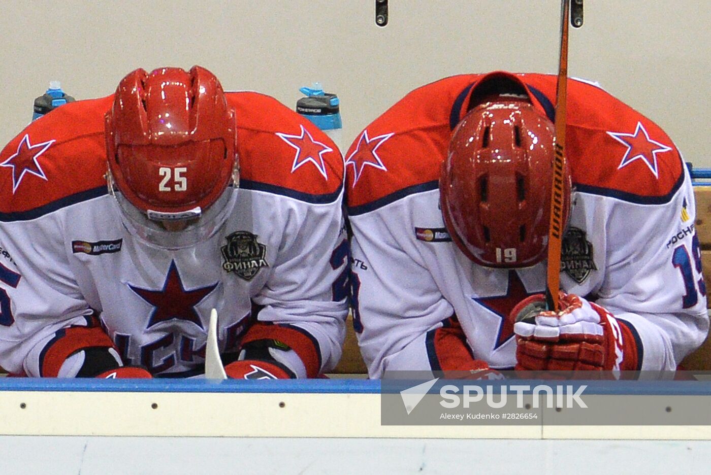 Kontinental Hockey League. Metallurg Magnitogorsk vs. CSKA