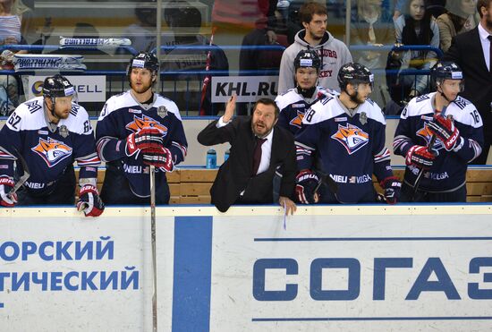 Kontinental Hockey League. Metallurg Magnitogorsk vs. CSKA