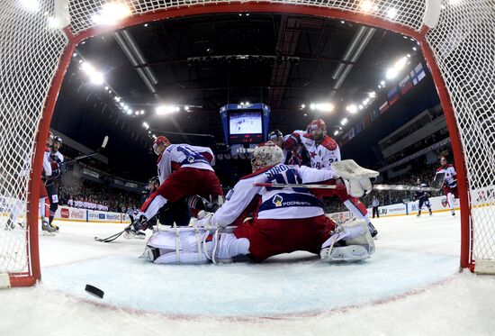 Kontinental Hockey League. Metallurg Magnitogorsk vs. CSKA