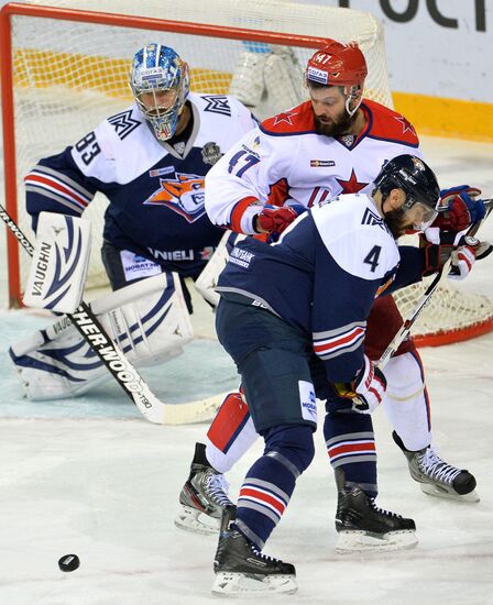 Kontinental Hockey League. Metallurg Magnitogorsk vs. CSKA