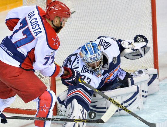 Kontinental Hockey League. Metallurg Magnitogorsk vs. CSKA