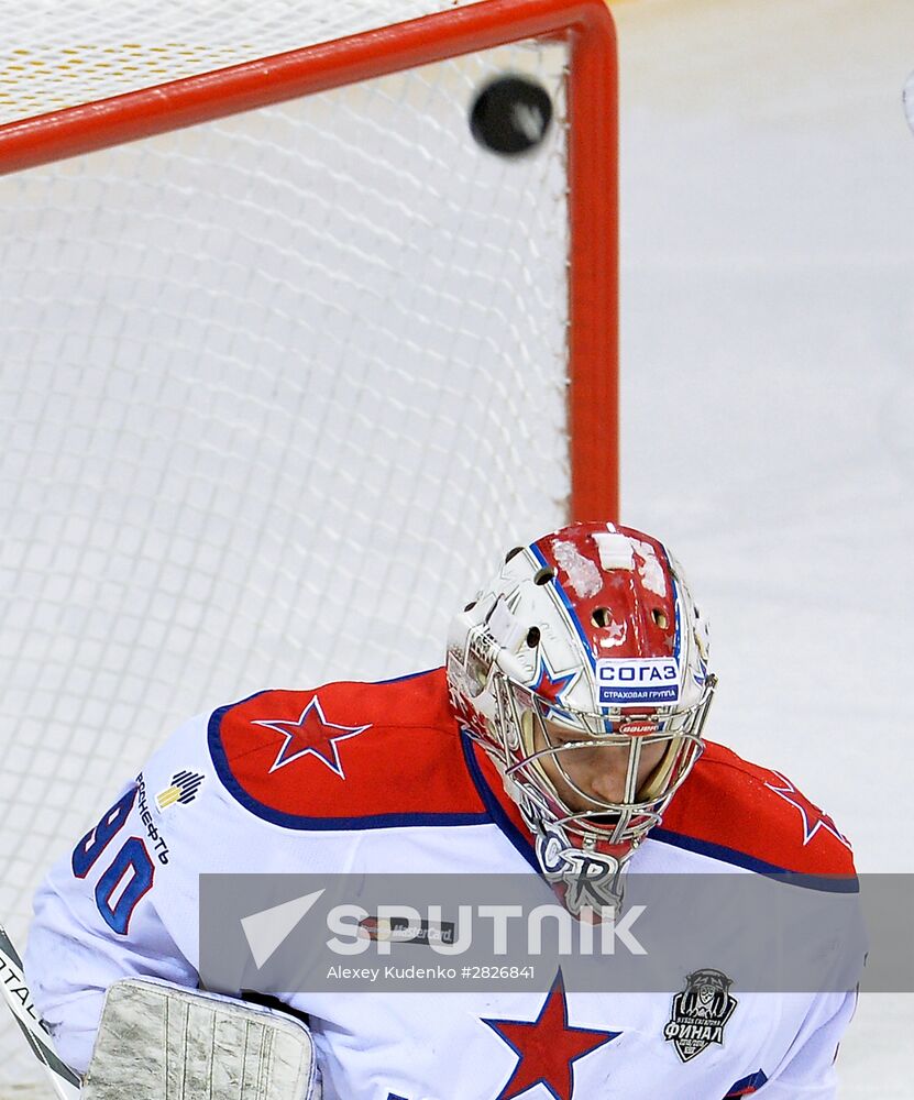 Kontinental Hockey League. Metallurg Magnitogorsk vs. CSKA