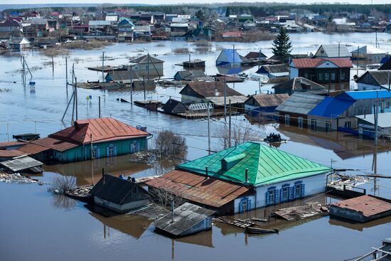 Flood in Tyumen region