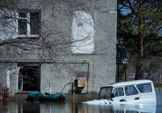 Flood in Tyumen region