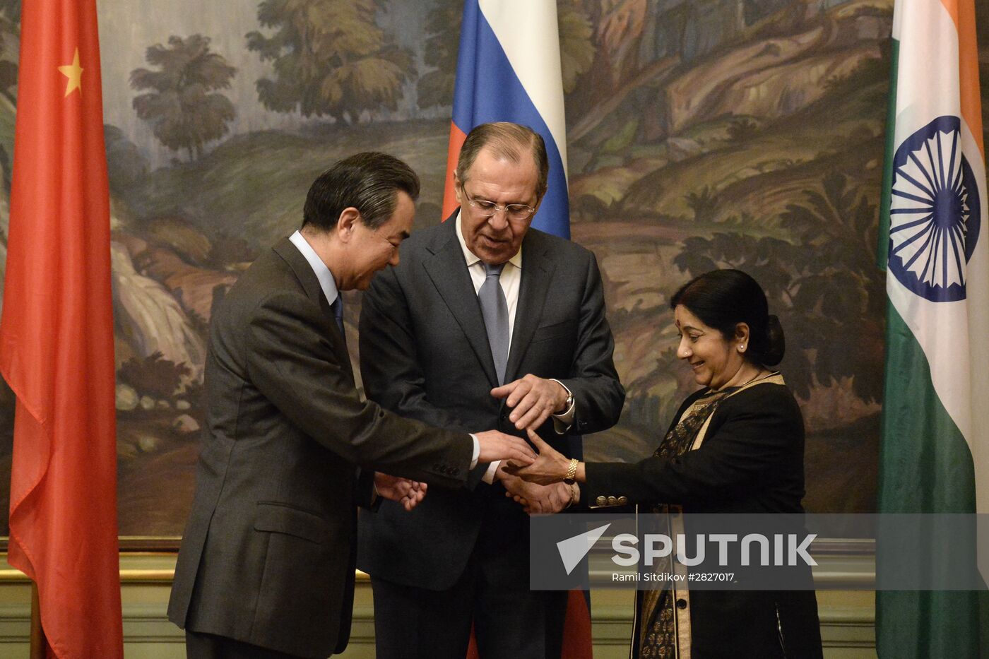 Plenary meeting of Russian, Indian and Chinese (RIC) foreign ministers