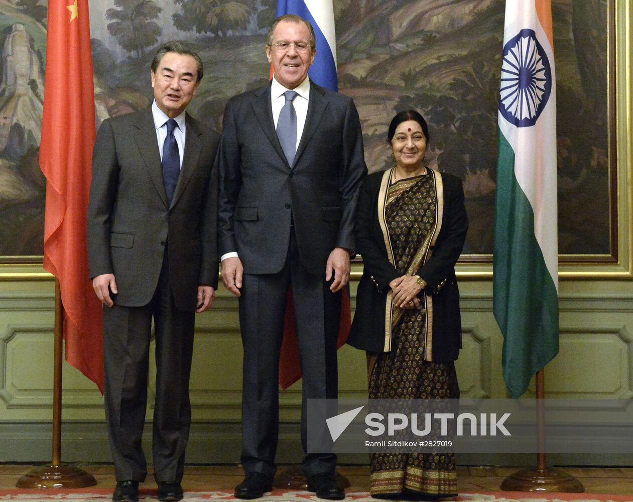 Plenary meeting of Russian, Indian and Chinese (RIC) foreign ministers
