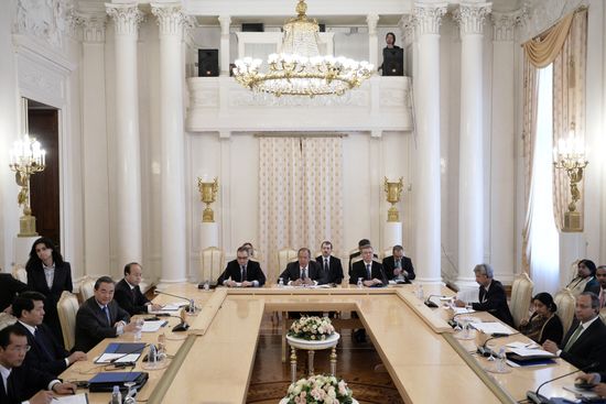 Plenary meeting of Russian, Indian and Chinese (RIC) foreign ministers