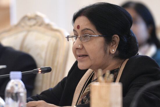 Plenary meeting of Russian, Indian and Chinese (RIC) foreign ministers