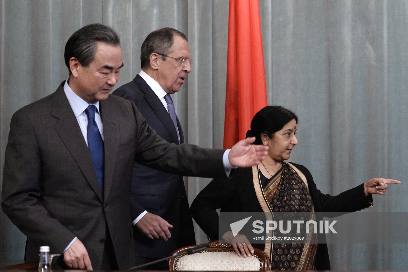 Plenary meeting of Russian, Indian and Chinese (RIC) foreign ministers