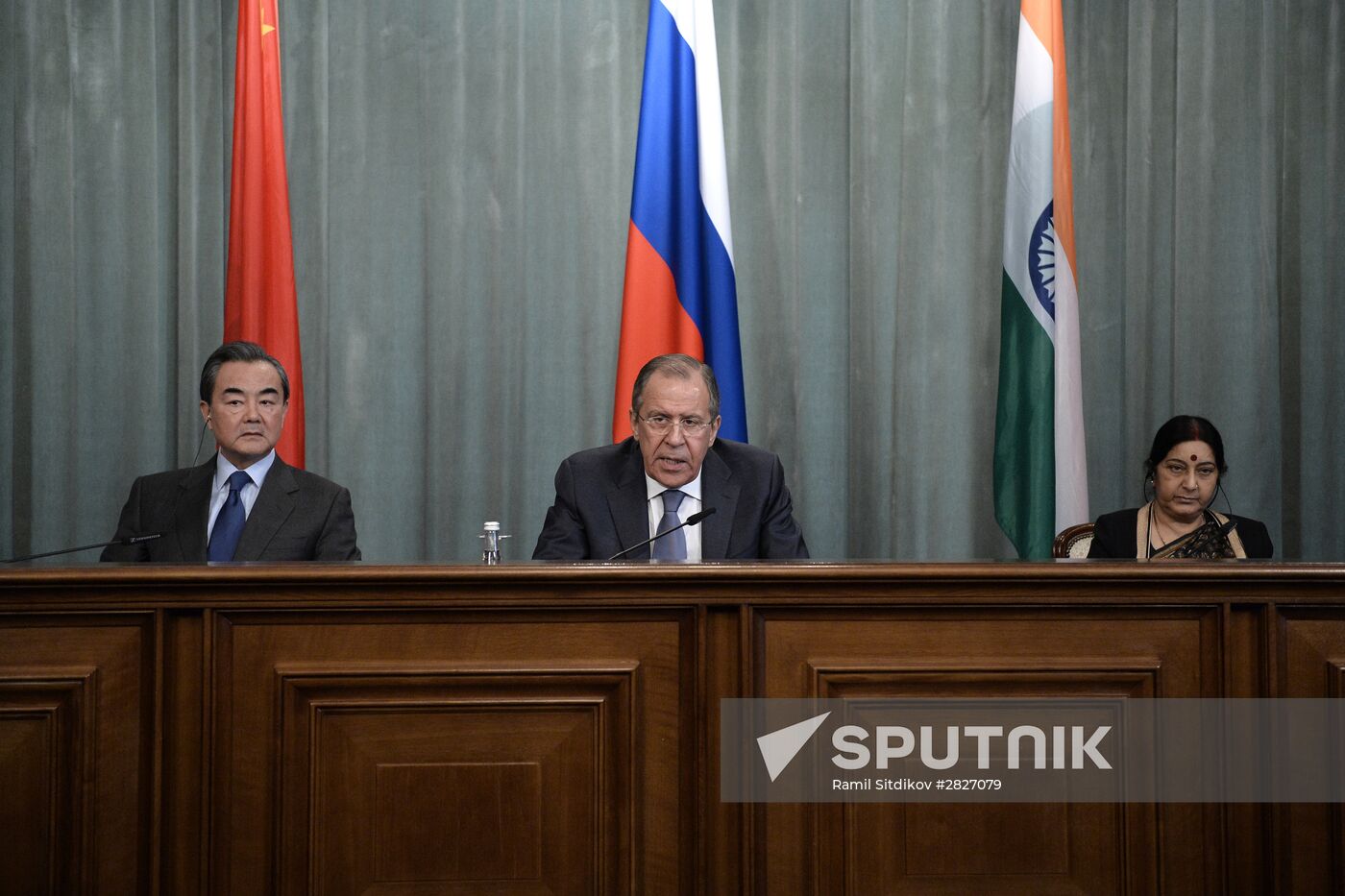 Plenary meeting of Russian, Indian and Chinese (RIC) foreign ministers