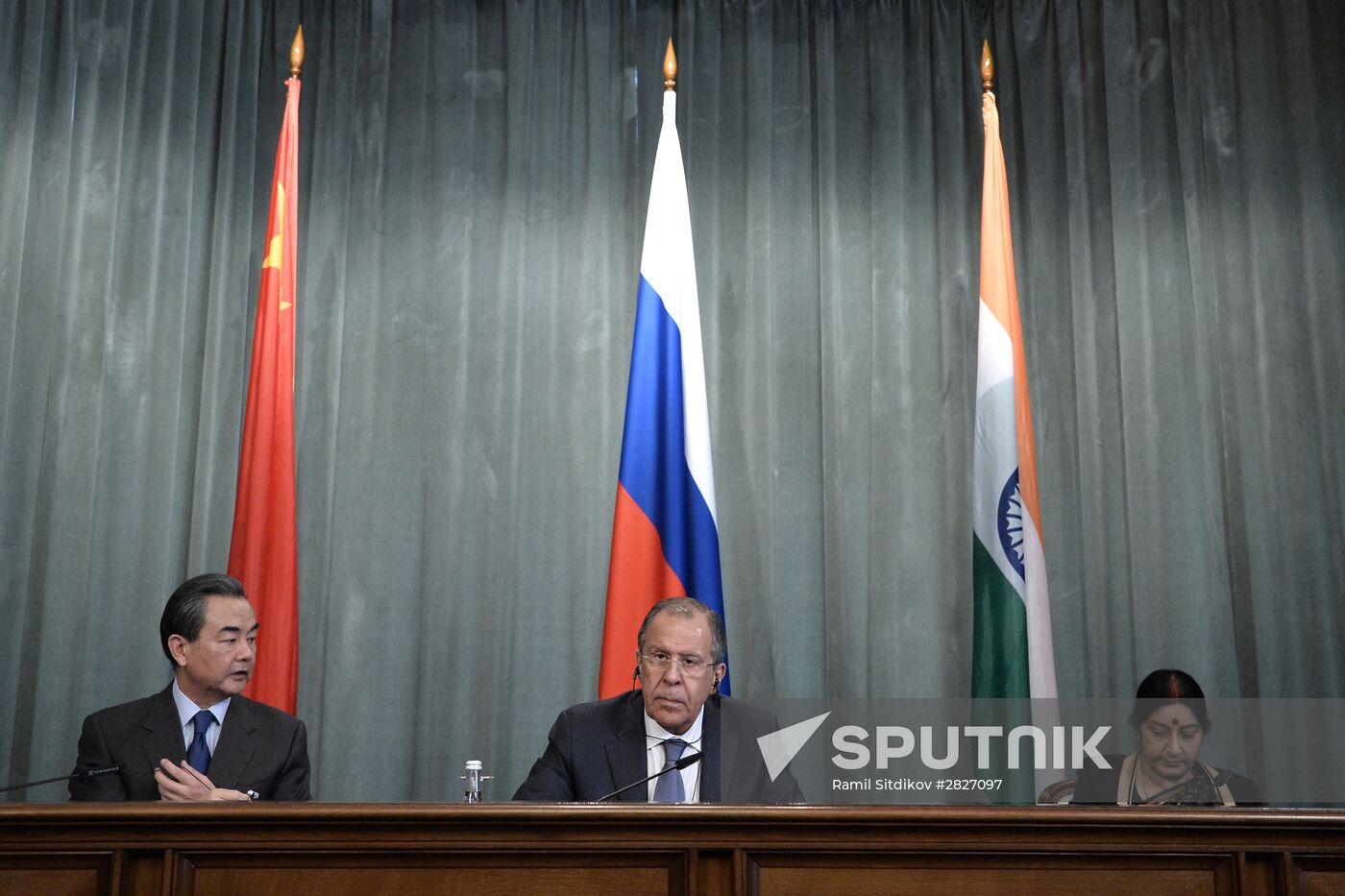 Plenary meeting of Russian, Indian and Chinese (RIC) foreign ministers