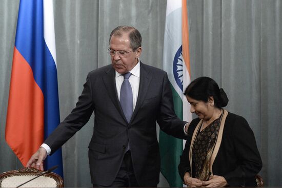 Plenary meeting of Russian, Indian and Chinese (RIC) foreign ministers