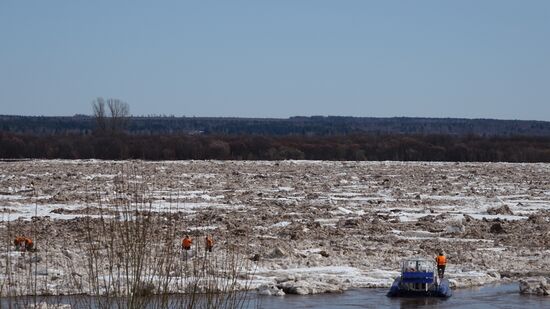 Flood in Vologda Region