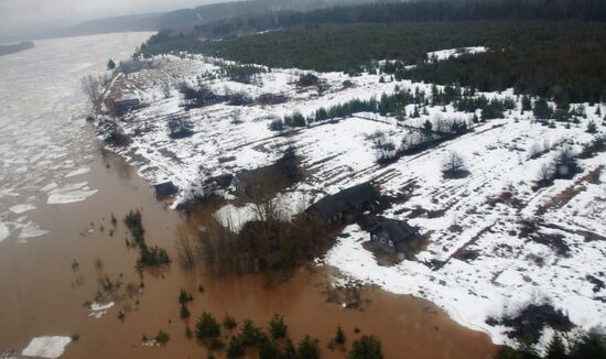Flood in Vologda Region