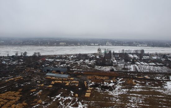 Flood in Vologda Region