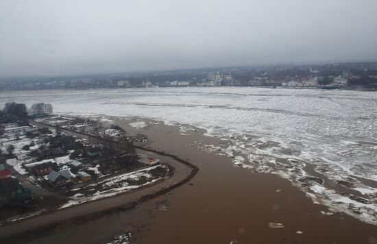 Flood in Vologda Region