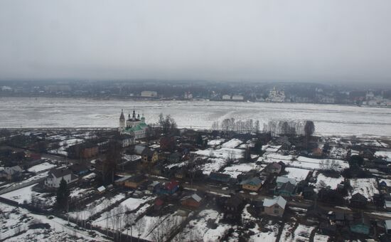 Flood in Vologda Region