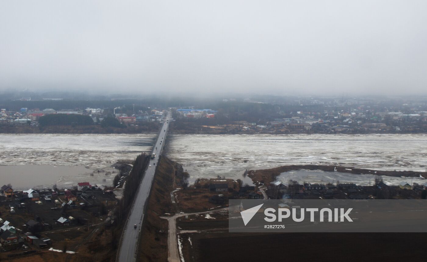 Flood in Vologda Region