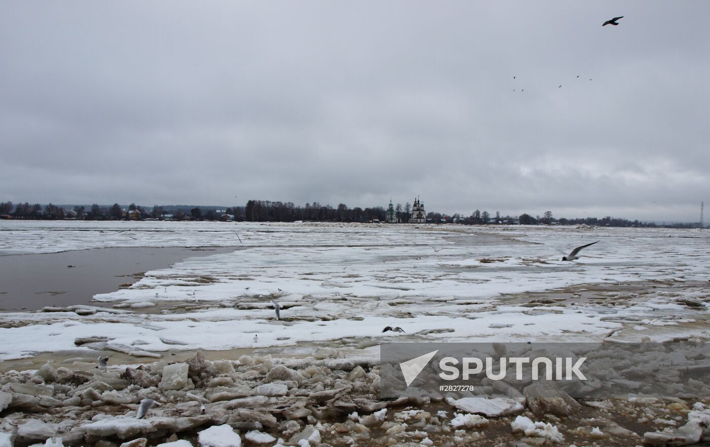 Flood in Vologda Region