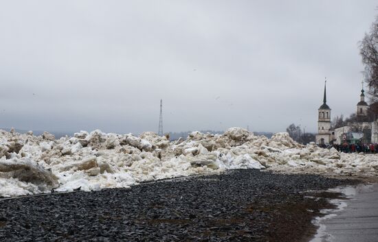 Flood in Vologda Region