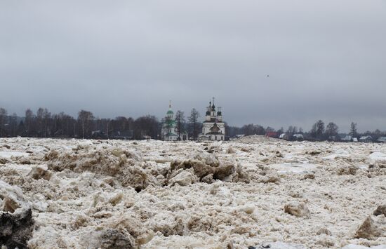 Flood in Vologda Region