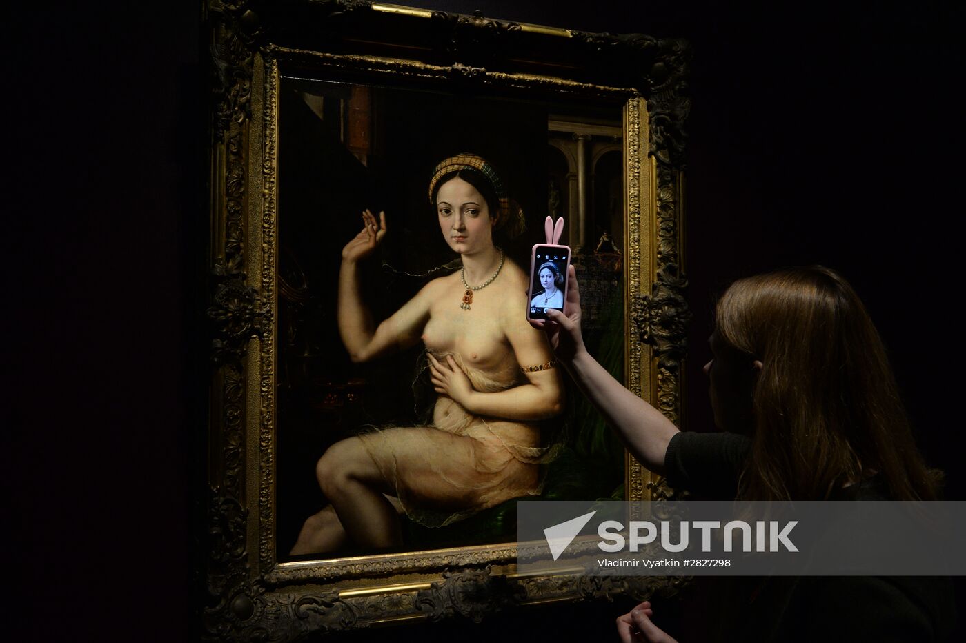 Edouard Manet's "Olympia" exhibition of Museum d'Orsay