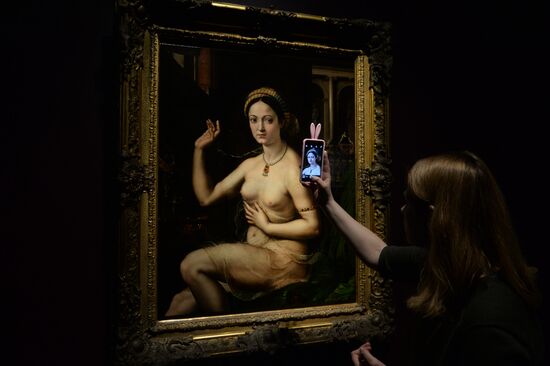 Edouard Manet's "Olympia" exhibition of Museum d'Orsay