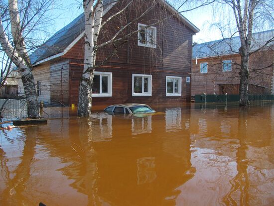 Flood in Vologda Region