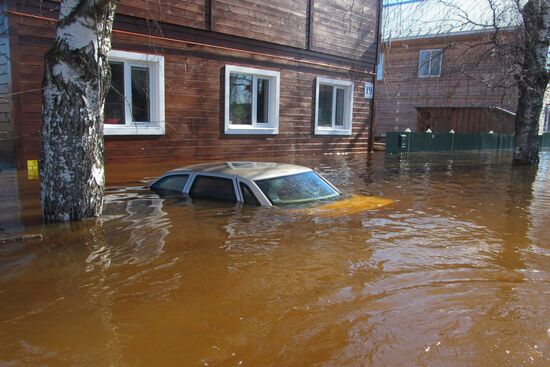 Flood in Vologda Region