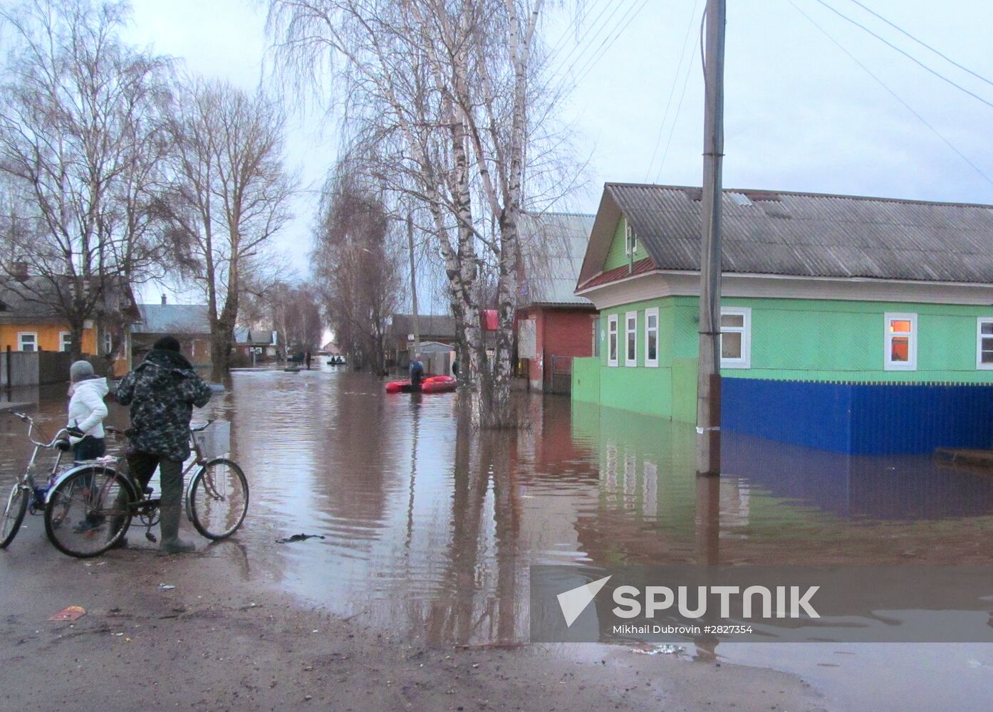 Flood in Vologda Region