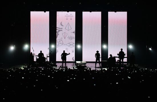 Adam Lambert concert in Moscow