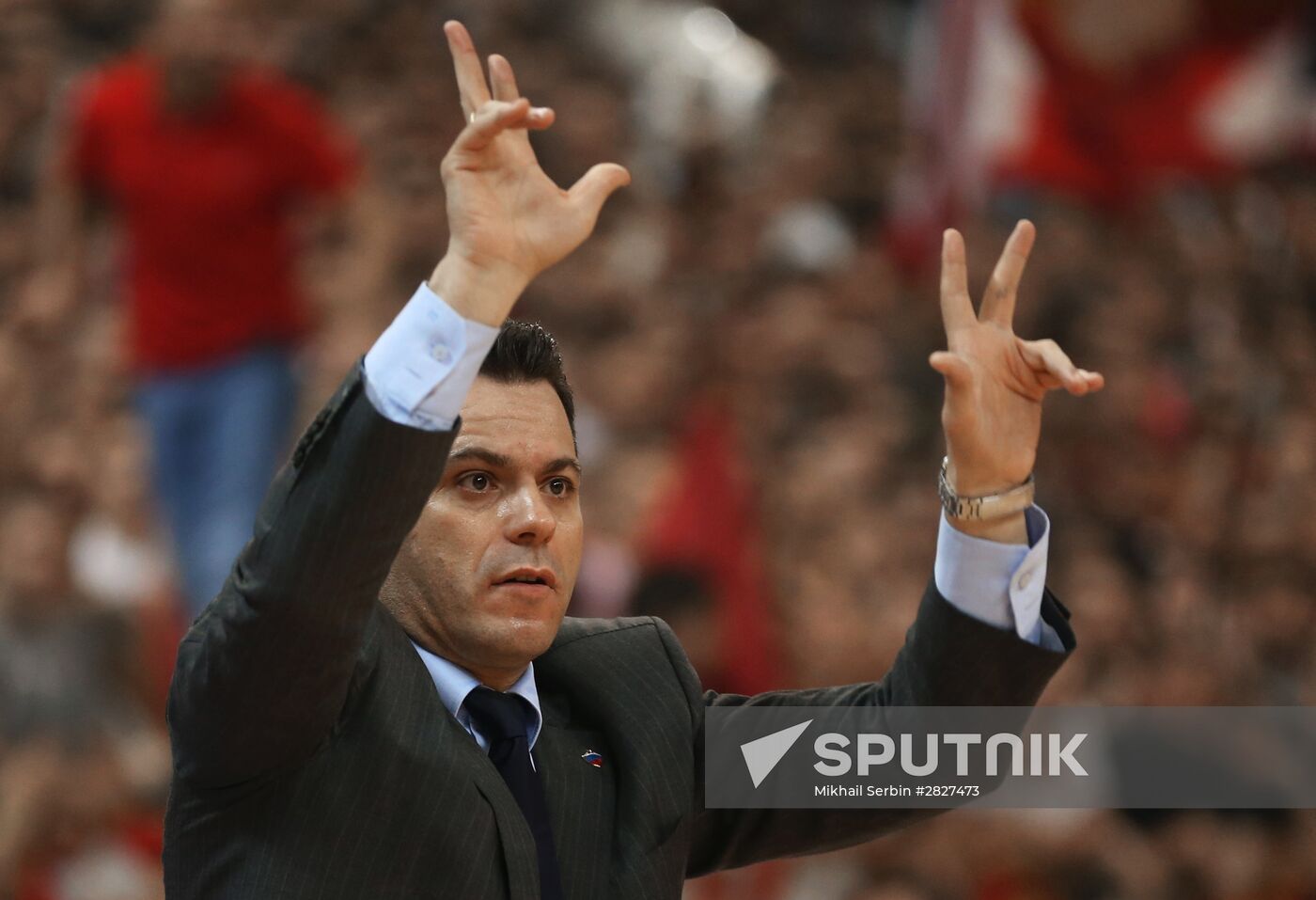 Euroleague Basketball. Crvena Zvezda vs. CSKA