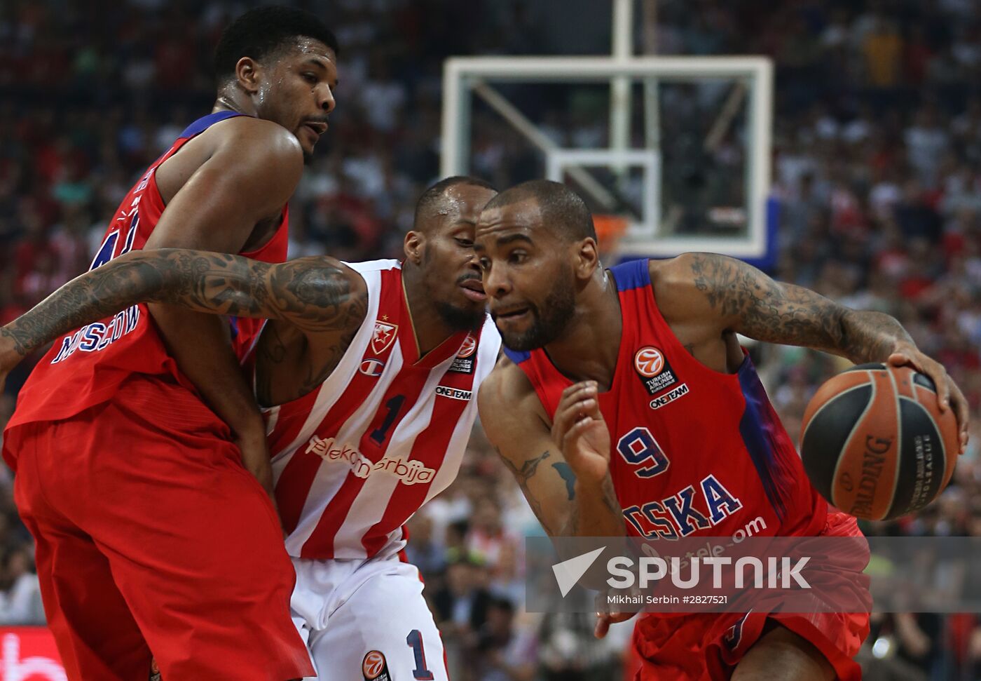 Euroleague Basketball. Crvena Zvezda vs. CSKA