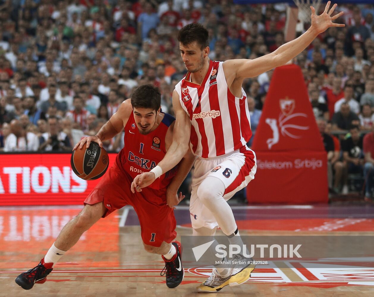 Euroleague Basketball. Crvena Zvezda vs. CSKA