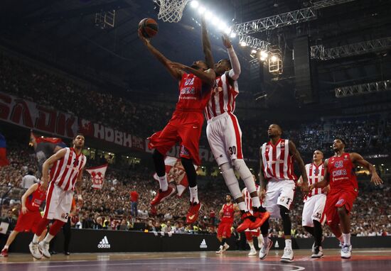 Euroleague Basketball. Crvena Zvezda vs. CSKA