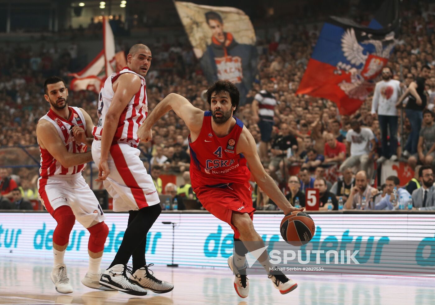 Euroleague Basketball. Crvena Zvezda vs. CSKA