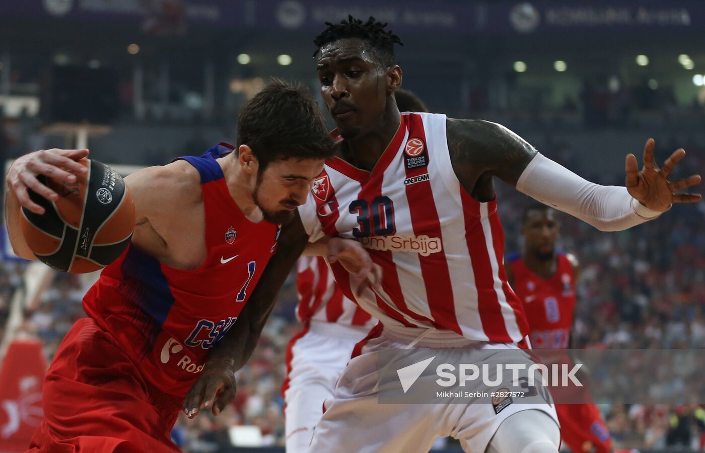 Basketball. European League. Crvena Zvezda Belgrade vs. CSKA Moscow