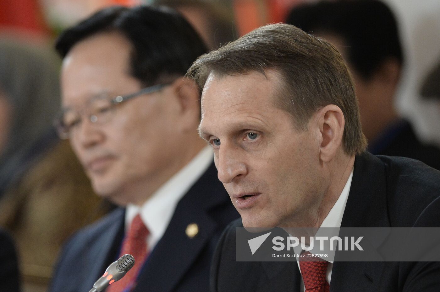 First meeting of speakers of Eurasian parliaments