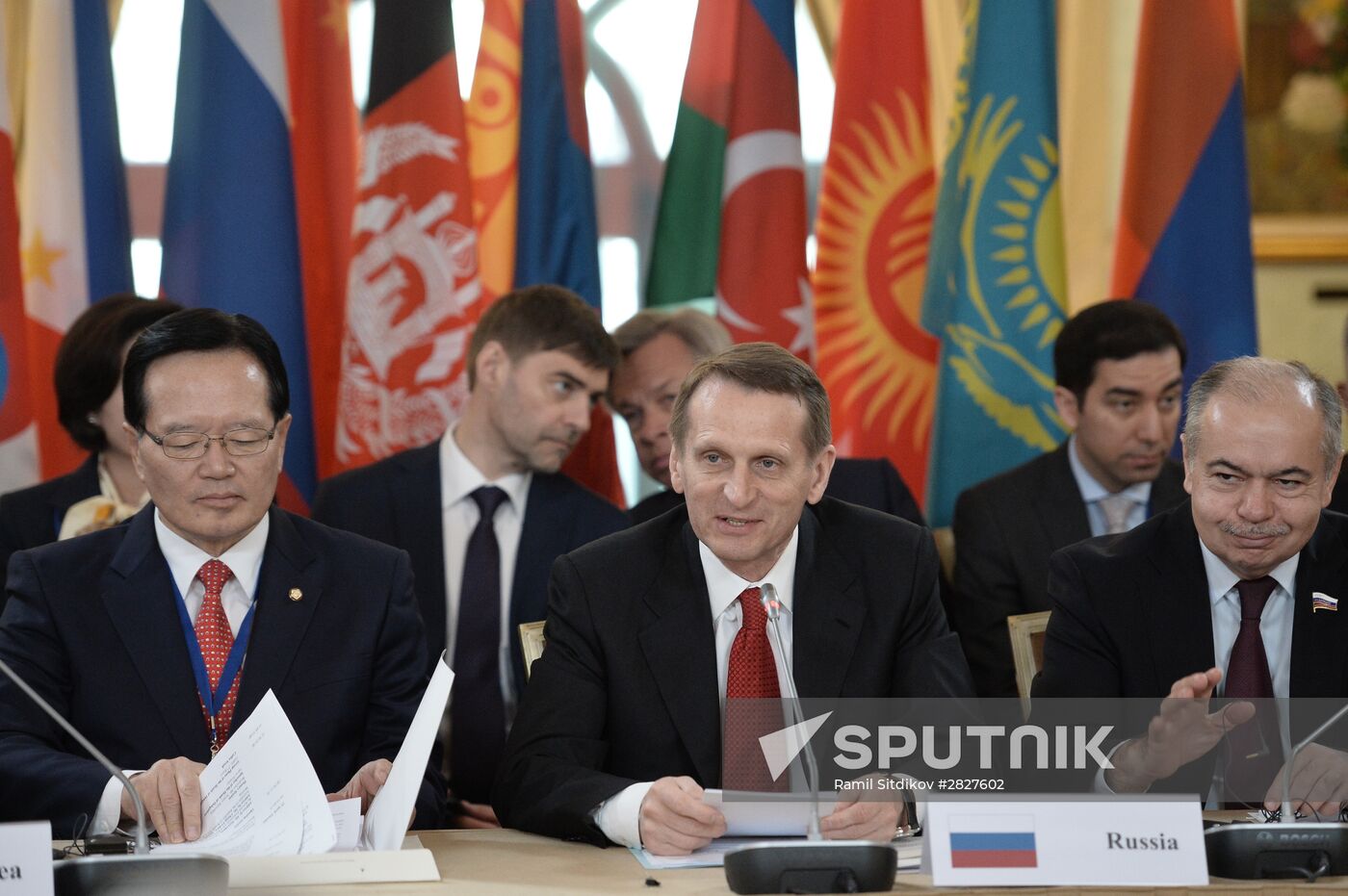 First meeting of speakers of Eurasian parliaments