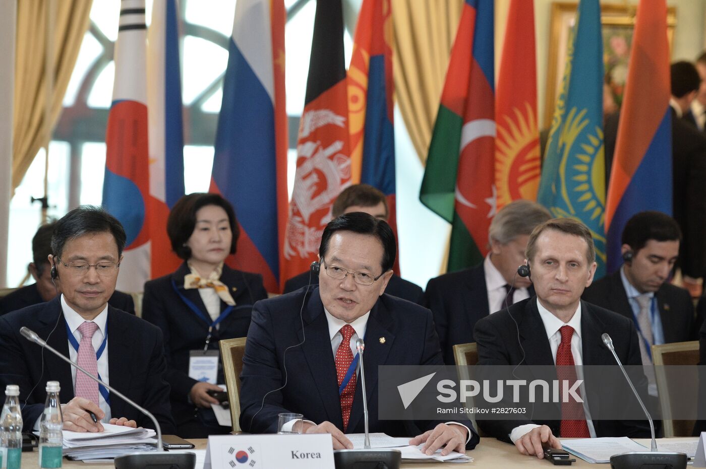 First meeting of speakers of Eurasian parliaments