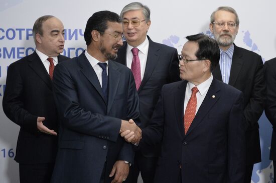 First meeting of Eurasian parliaments' speakers