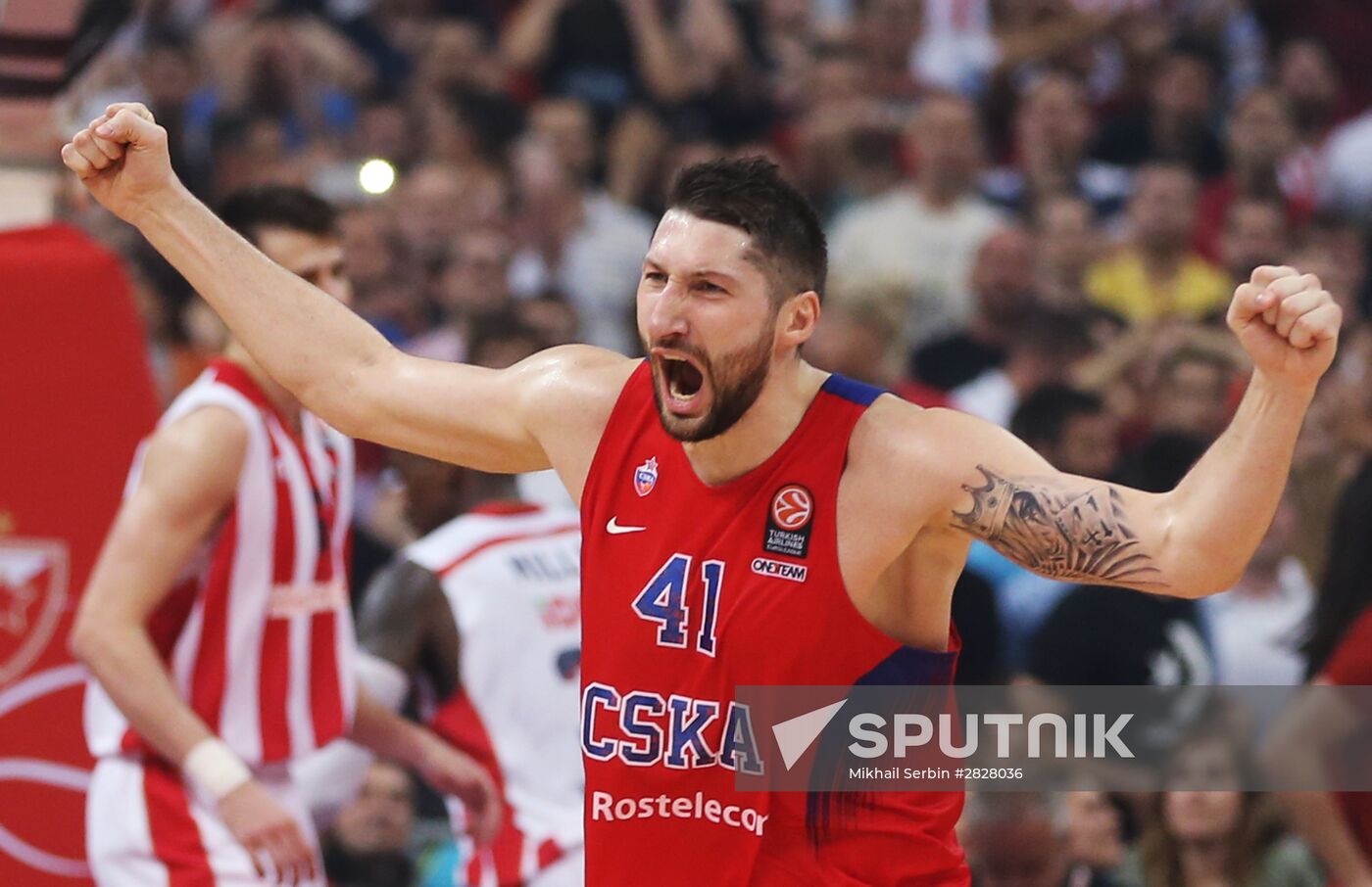 Euroleague Basketball. Crvena Zvezda vs. CSKA