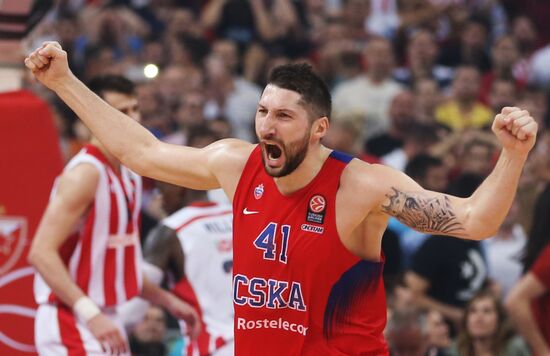Euroleague Basketball. Crvena Zvezda vs. CSKA