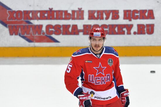 Kontinental Hockey League. CSKA vs. Metallurg Magnitogorsk